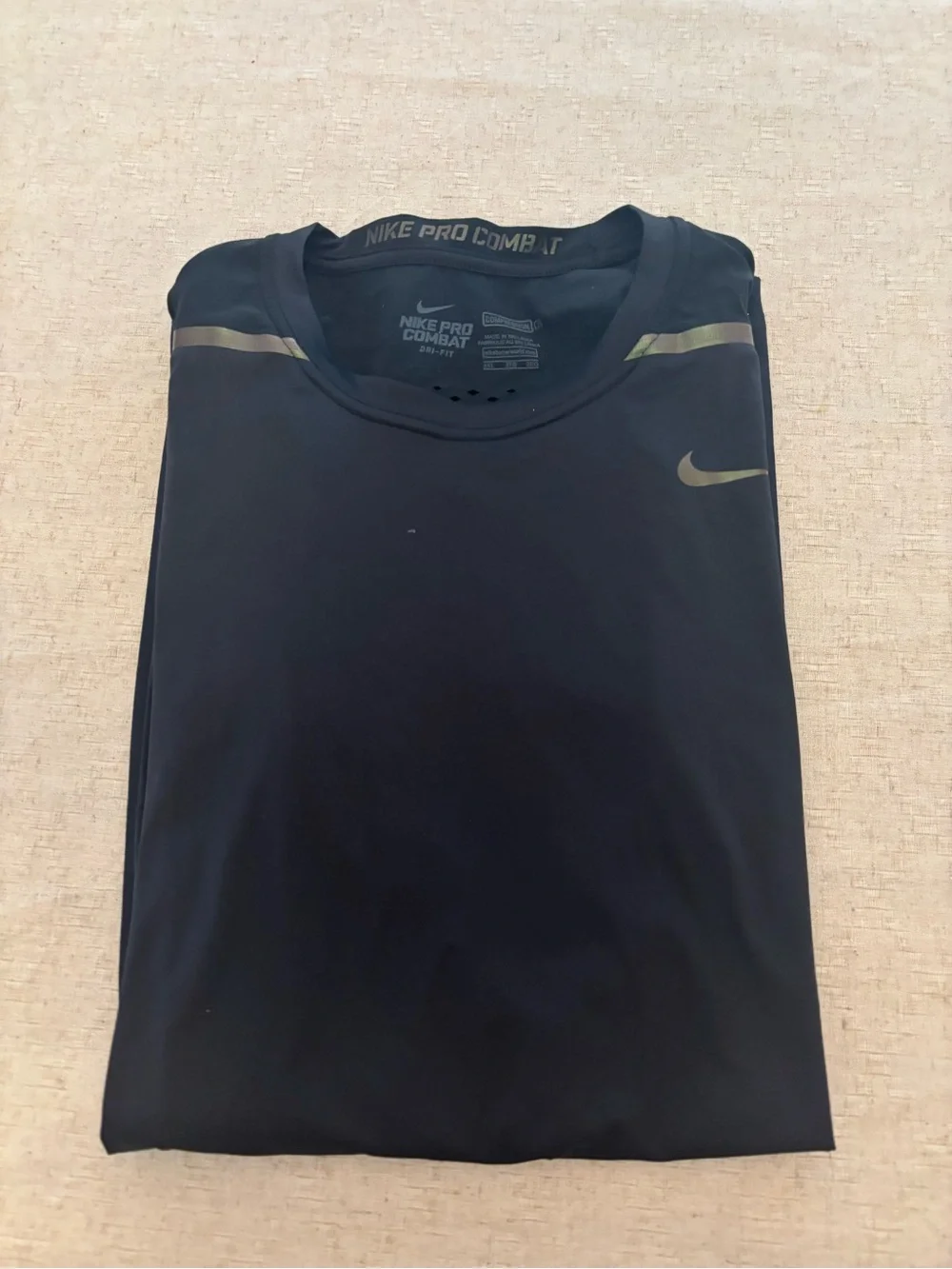 Nike Black Long Sleeve Dri-FIT Pro Combat Performance Top